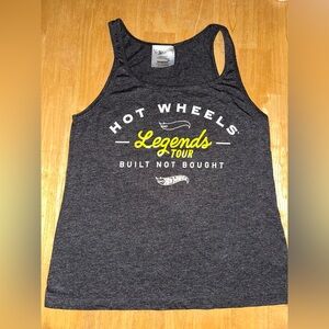 Hot Wheels Legends tour woman’s small tank top gray 2020 Mattel built not bought